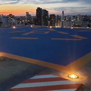 Heliponto – Visão noturna